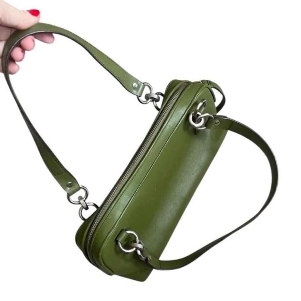ANN TAYLOR Vintage Green Shoulder Bag - Picture 3 of 10